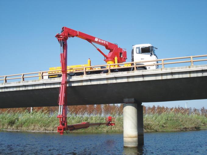 Châssis de dessous à bras de Dongfeng d'équipement d'accès de pont (euro 4) 6x4 245HP/270HP