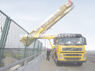 Horizontal Under Bridge Platform Bridge Inspection Vehicle VOLVO 8x4 309KW 420HP