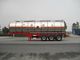 Aether Gas Diesel Liquid Tank Truck with 3 BPW Axles , 42500L SUS