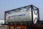 Stainless Steel 20ft Liquid Tank Container 26000L International Shipping Standard